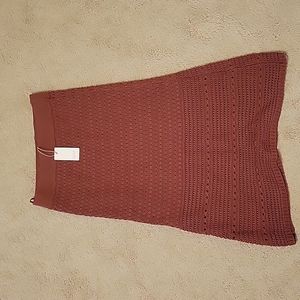 Beautiful crochet pencil skirt by Wishlist